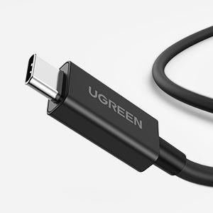 كابل ثاندربولت 4 USB نوع C الى بطول 2.6 قدم مع شحن سريع 100 واط وفيديو 8K من يوجرين متوافق 3 USB4 وUSB ماك بوك eGpu محطات