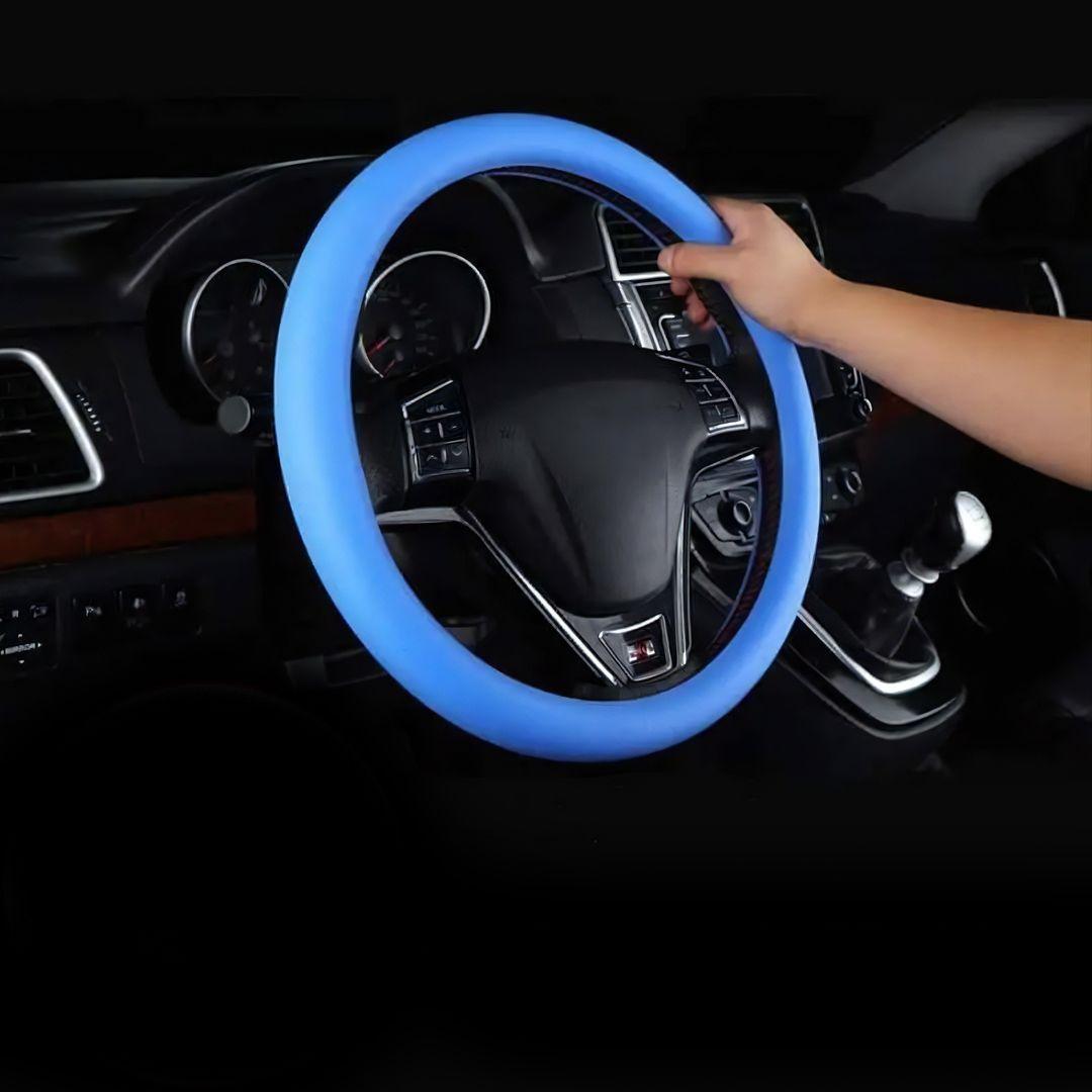 Interior Car Silicone Steering Wheel Cover 