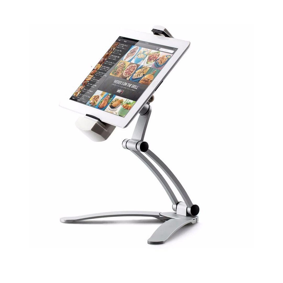 ستاند الموبايل والتابلت الحائطي Kitchen Universal Tablet Holder Wall Mount Stand 2-in-1