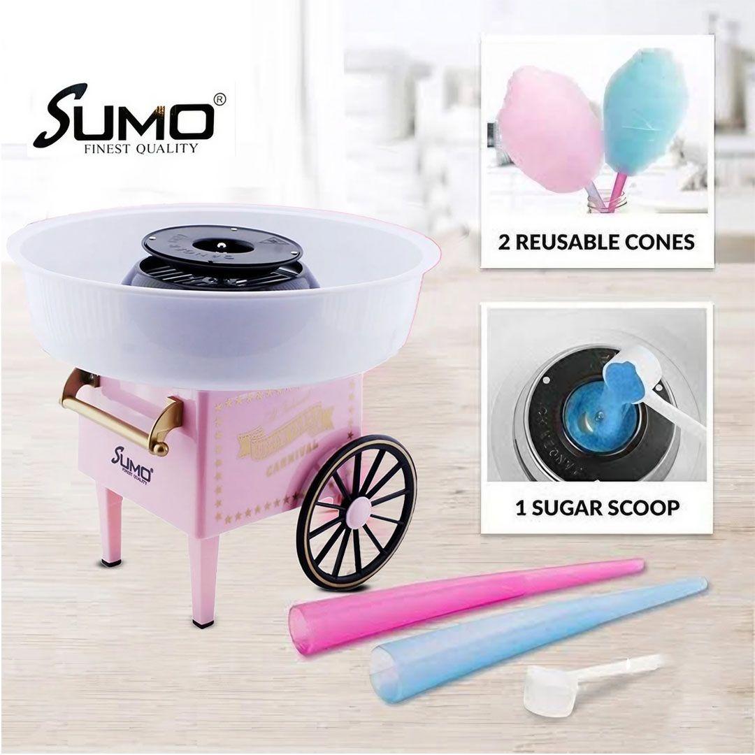 ماكينة تحضير كاندي شعر البنات من Sumo بقوة 500 وات