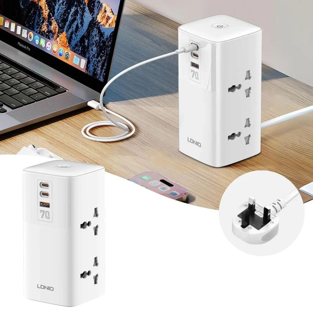 LDNIO SC4383 2500W Tower Extension Power