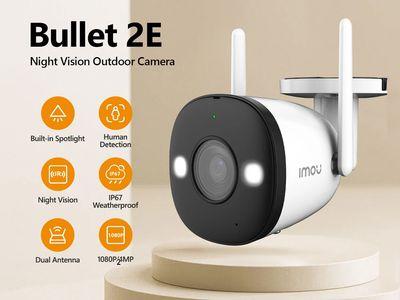 Imou Bullet 2E Full Color 2MP Camera Human Detection