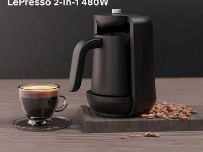 LePresso 2-In-1 Turkish Coffee Maker 250mL 480W