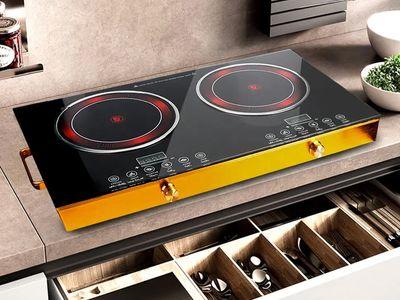 Multifunctional Double-head Electric Ceramic Stove