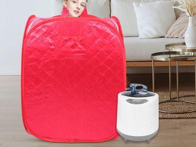 Portable Foldable Steam Sauna with 1.5L Steam Generator