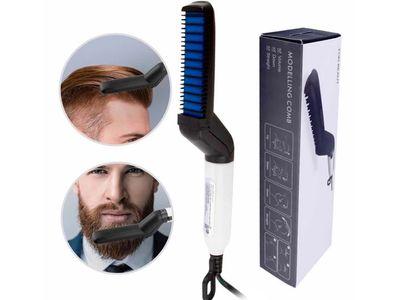 Modelling Comb Men Beard and Hair Quick Straightener