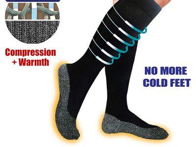 35 Below Compression Socks for men and women for Compression plus warmth.