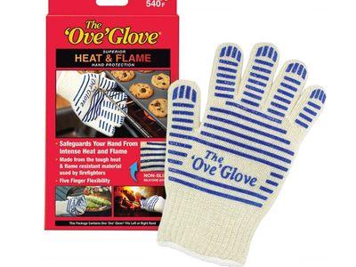 Ove Glove Non Slip Baking Heat Resistant Oven Glove With Fingers