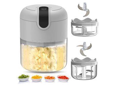 USB Charger Mini Vegetable and Meat Multi Function Food Chopper Rechargeable Food Mincer Processor