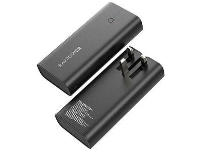 RAVPOWER 2 in 1 Power Bank and Charger Multiport 2USB-A QC and 1 PD with LED Indicator 10000mAh - RP-PB243