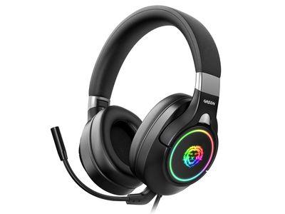 Green K10 RGB Professional Gaming Headphones