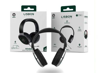 GREEN Lisbon Series Wireless Headphones With Microphone