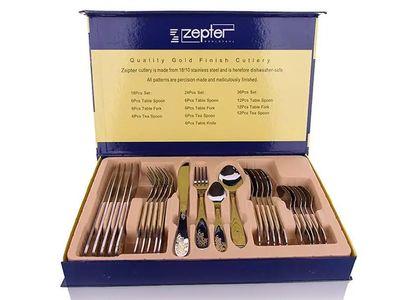 ZEPTER 24 Pieces Cutlery Set Stainless Steel