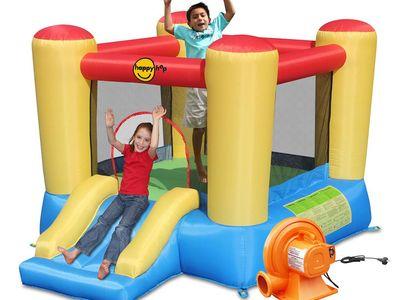 Happy Hop Bouncy Castle With Slide 9520