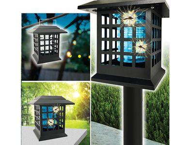 Monster Zapper, Solar-Powered, Wireless, Rain-Proof Insect and Bug Zapper