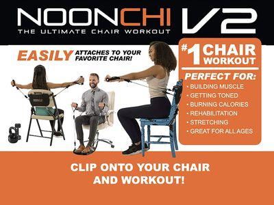 Noonchi V2 All Chair Workout, Turn Any Chair into a Gym