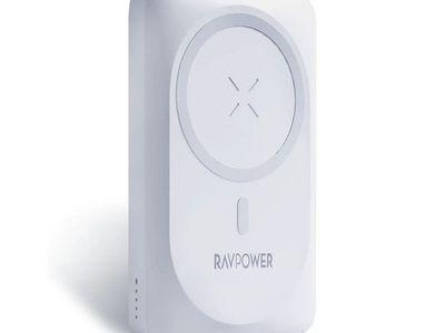 RAVPower RP-PB1212 Wireless Magsafe Power Bank, PD 20W, 10000mAh