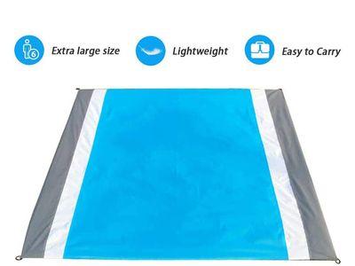 Beach Blanket Sand Proof Beach Mat Sand Free Extra Large Oversized Waterproof Big & Compact