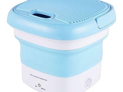 Mini Foldable Automatic Washing Machine for Travel and Trips