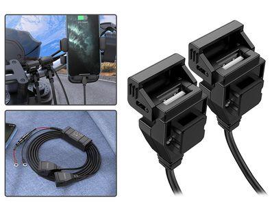 Hoco Z45A Motorcycle Charger Dual Port Dual USB Output