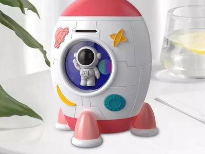 Multifunctional Baby Piggy Toy for Kids and a Money Box with Personal Password and Fingerprints with Music