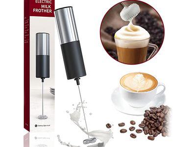 Mini Handheld Electric Milk Frother Suitable for Making Hot and Cold Drinks