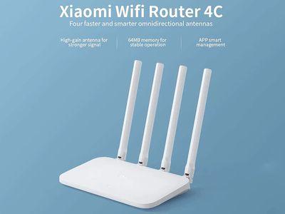 Xiaomi Mi Router 4C with Strong Signal, Wide Coverage, and Fast Transmission with up to 64MB Memory