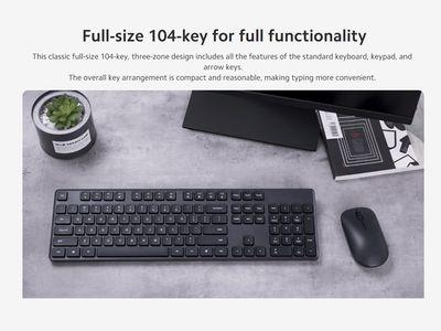 Xiaomi Wireless Keyboard and Mouse Combo Wear-Resistant and Practical