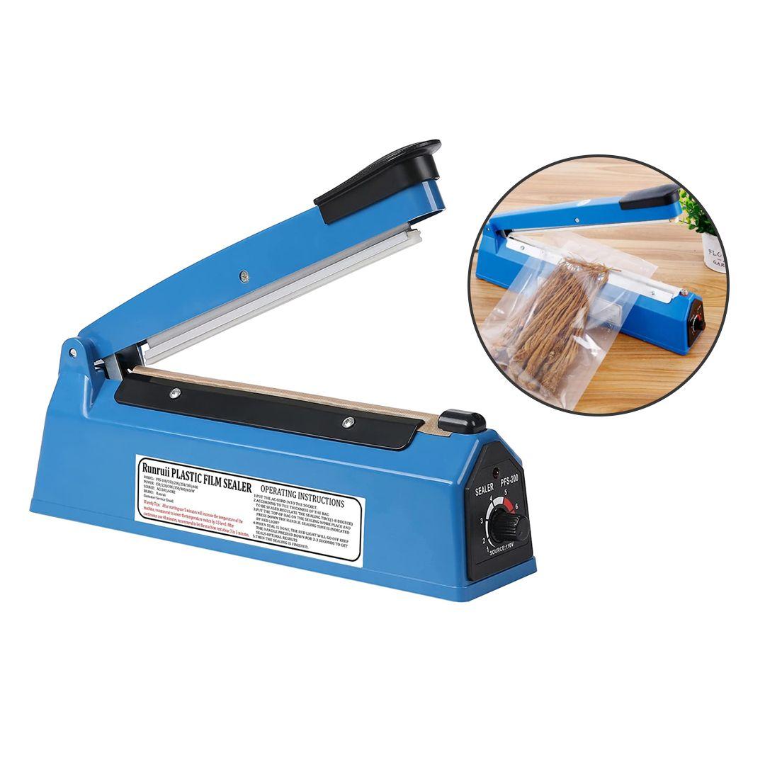 Impulse Heat Sealer Manual Bags Sealer Heat Sealing Machine 12 Inch Impulse Sealer Machine