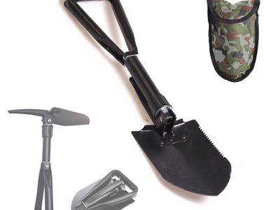 Folding Camping Tools Shovel and Saw Multi-Use Bag Suitable for Outdoor Activities