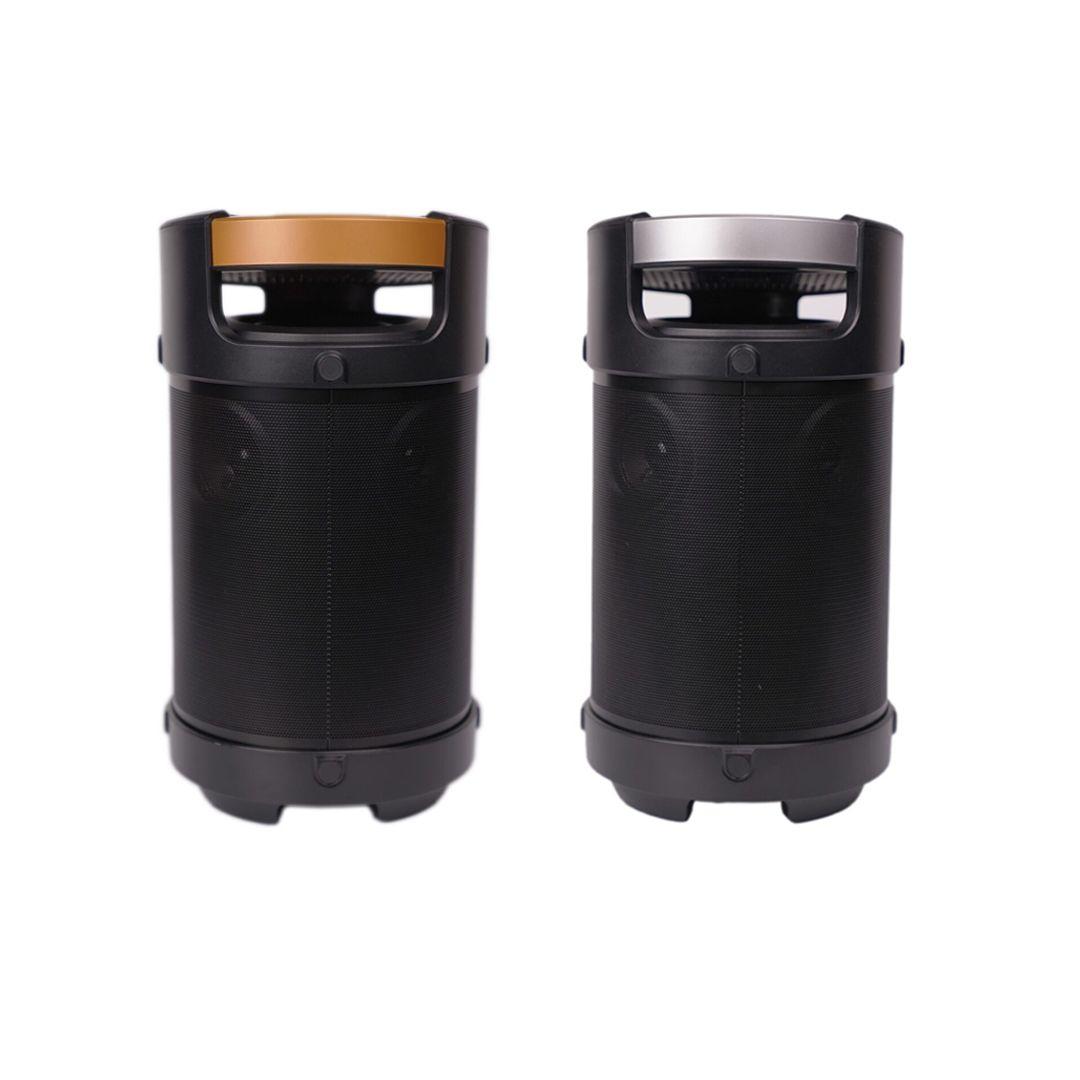 سماعة Porodo Soundtec Capsule Speaker اللاسلكية بلوتوث بقوة 80 واط مقاومة للماء قابلة للشحن مع بطارية بسعة 4400 مللي أمبير 
