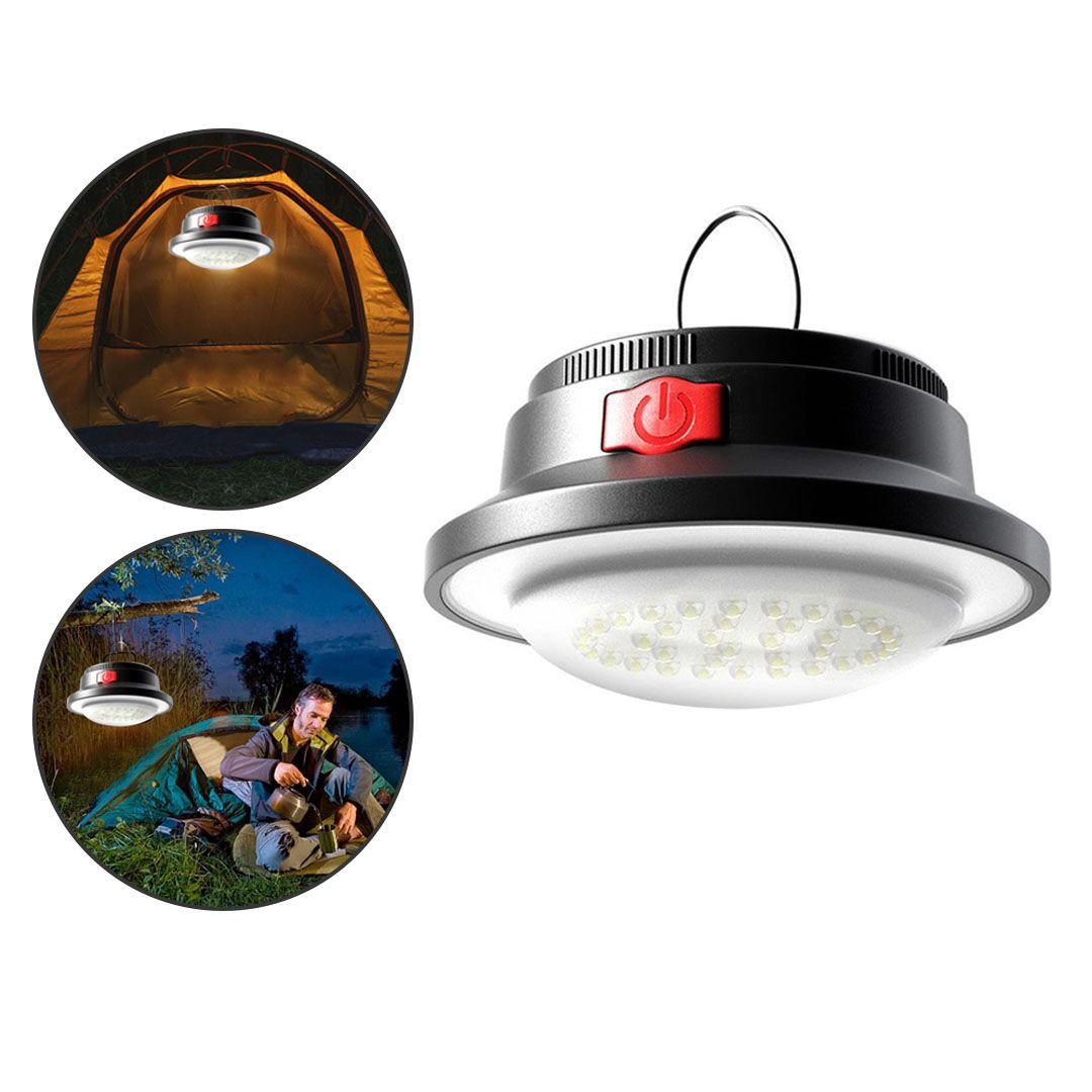 مصباح LED يعمل بالطاقة الشمسية فائق السطوع قابل لإعادة الشحن محمول وقابل للتعليق  