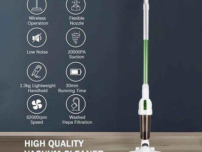 Cordless Vacuum Cleaner 20,000Pa Suction 5 Stages Filter with 30-Minute Run