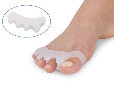 Silicone Toe Separator Pair for Muscle Relaxation and Pain Relief is Multi-Purpose and Perfect for All Activities