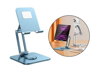 Licheers 360° rotation Multi-Angle Adjustment Double Folding Stand