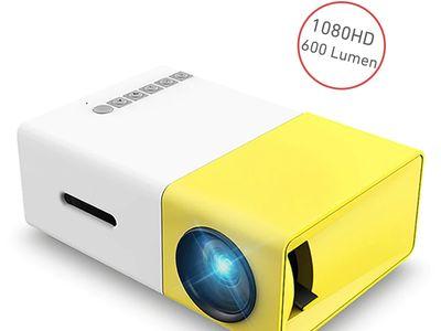 LED Mini Projector 320x240 Pixels Supports 1080P HDMI USB Audio Portable Projector Home Media Video player