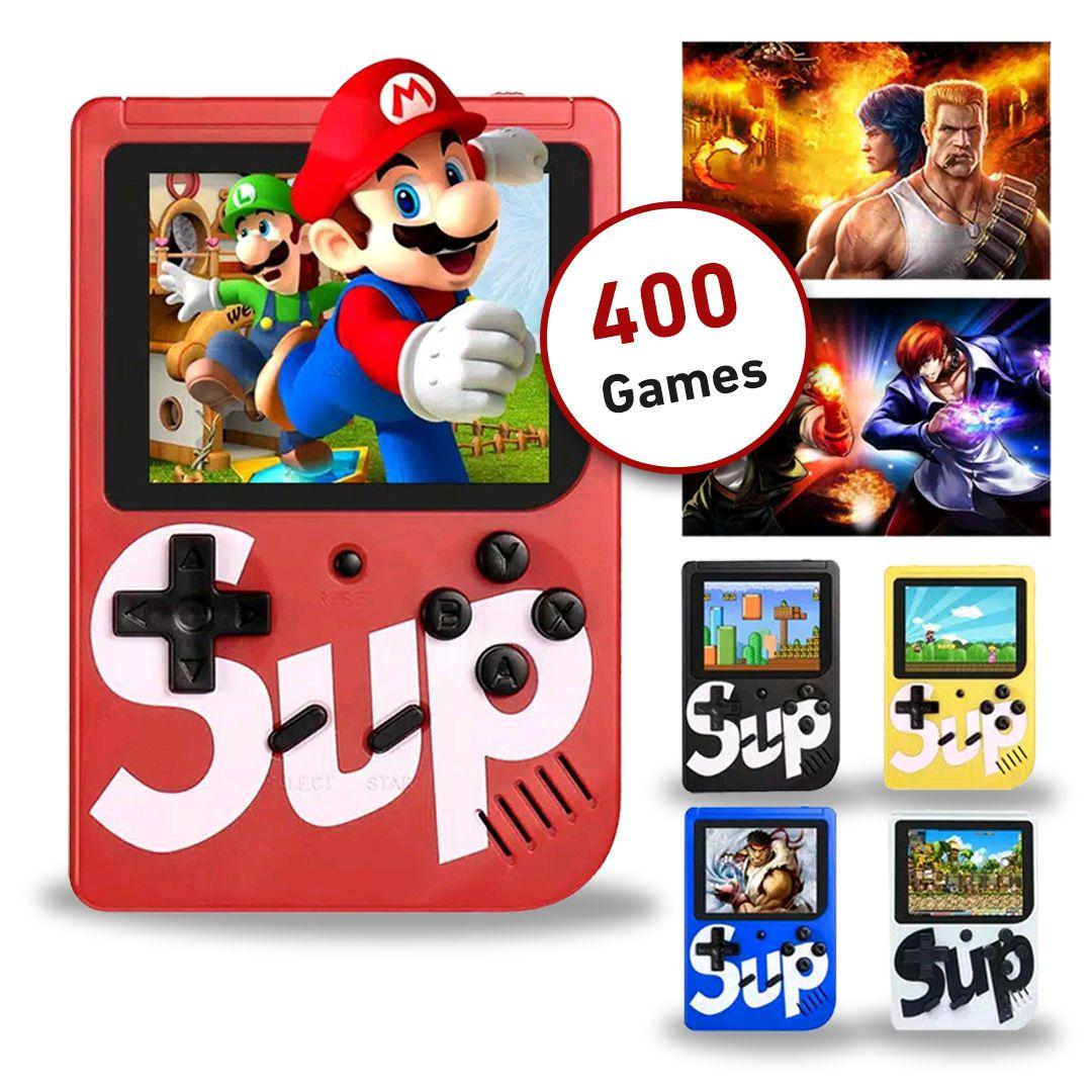  لعبة سوب بوكس SUP GAME BOX جيم بوي حجمه رائع مع 400 لعبة مدمجة ابرزها سوبرماريو