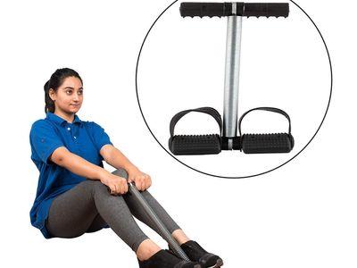 Tummy Trimmer steel coil pull-up bar