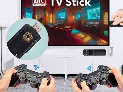 Game Box 8K Dual System TV Game with Wireless Controller 10,000 Retro Games with Convert TV to Smart Android