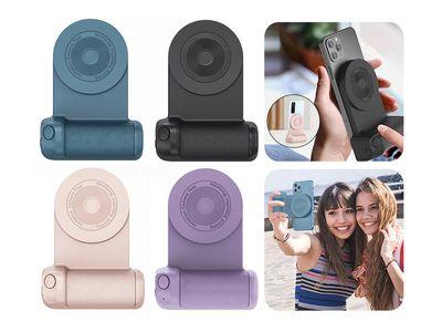 3 in 1 Magnetic Camera Handle Selfie Grip Type-C Charging Multifunctional Bluetooth-compatible Anti-shake for Android/iOS