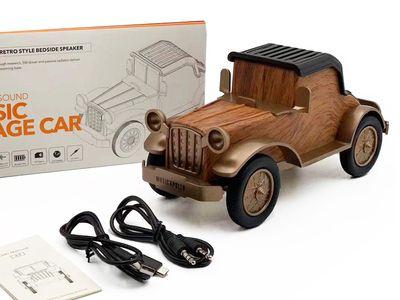 Classic Bluetooth Speaker Retro Vintage Car Model Home Decor High Fidelity Sound