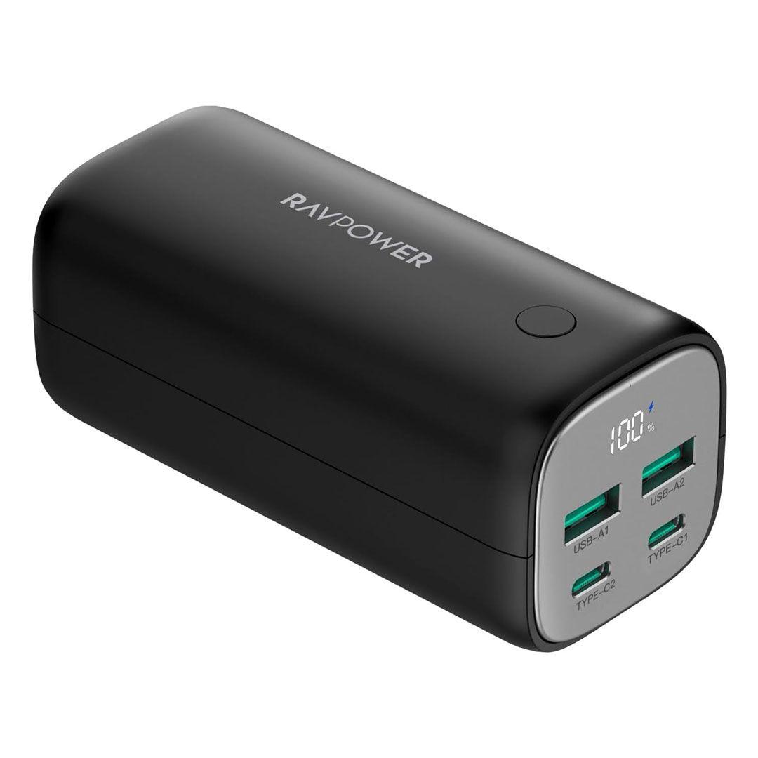 باور بانك RP-PB208 من Ravpower متعدد المنافذ 