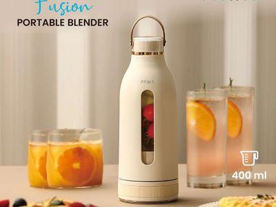 PAWA Portable Fusion Blender 400ml 80W with 4 Stainless Steel Blades 