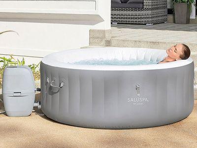 170cm x 66cm LAY Z SPA St.Lucia AirJet 3 Inflatable Hot Tub