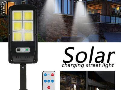 LED Wireless Solar Street Light Remote Control COB Solar Light