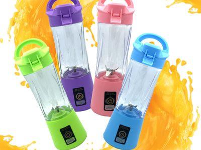 Portable Blender Juicer Cup USB Rechargeable Electric Automatic Vegetable Fruit Citrus Orange Juice Maker Cup Mixer Bottle