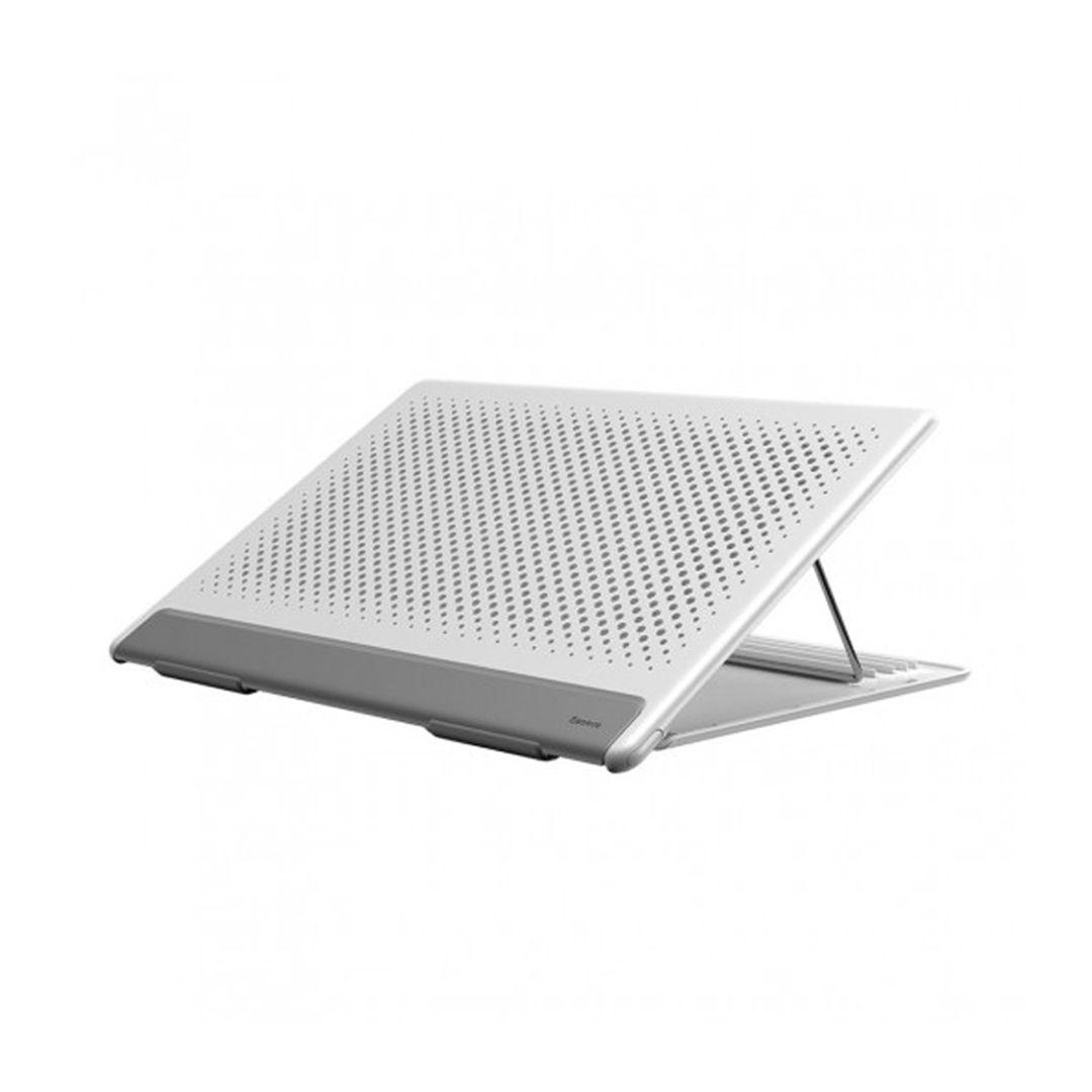 حامل اللابتوب BASEUS MESH STAND - لون أبيض ورمادي