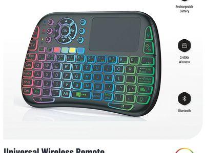 Porodo Mini Wireless Keyboard with Touchpad Mouse