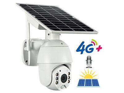 Solar Powered Wireless 4G/WIFI Security Camera 1080P Outdoor IP Camera