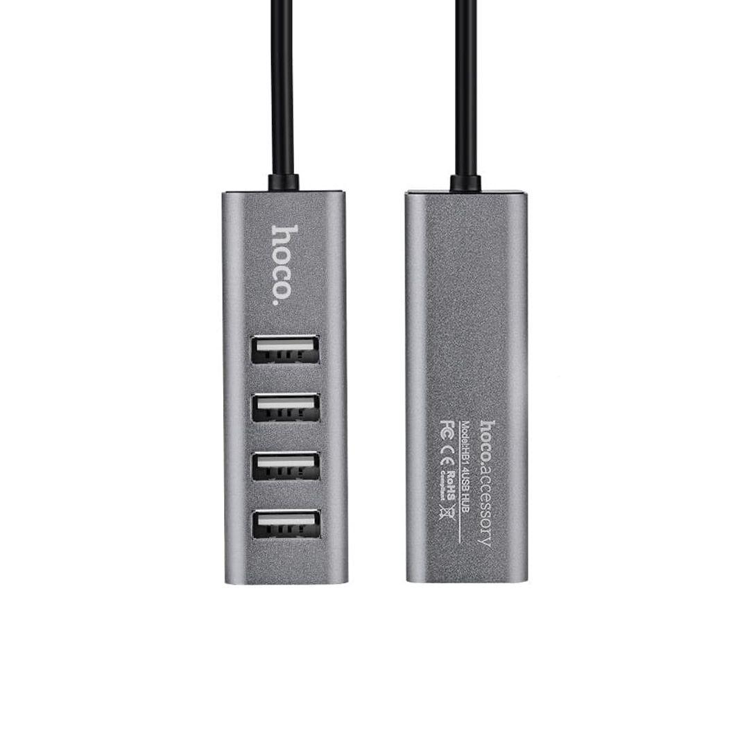 موزع يو اس بي 4 مداخل من هوكو Hoco USB hub HB1